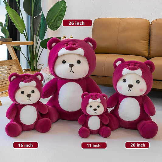 Cute Hoodie Huggable Teddy Bear Soft Toy | Stuffed Animal Toy ( Hoodie Teddy Bear 45CM) |