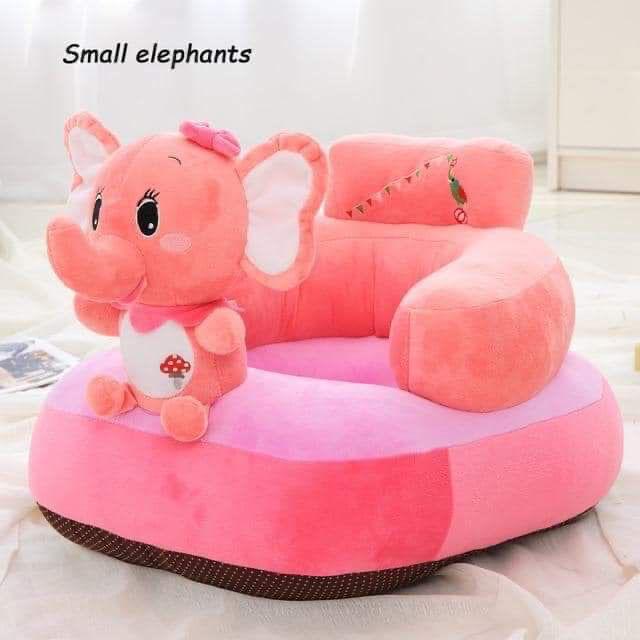 Baby Sofa Seat Chai elephants Rabbit Shape Baby Soft Plush Cushion Baby Sofa Seat/SoftbChair for Kids