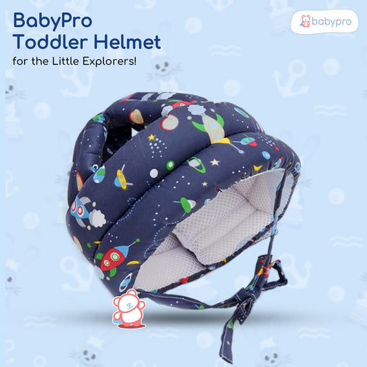 Baby Head Safety Helmet for Crawling Walking Baby Head Protector - Head Protection for Safety 6 Months - 2 Years Soft Cushion Safety Headguard,