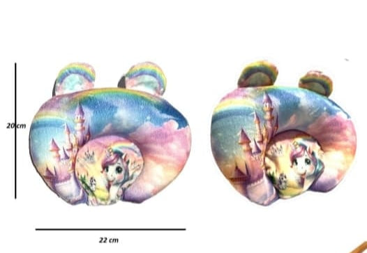 Baby Neck Pillow Cotton Smiley Baby Pillow