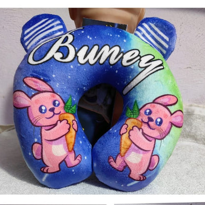 Baby Neck Pillow Cotton Smiley Baby Pillow