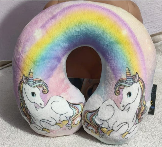 Baby Neck Pillow Cotton Smiley Baby Pillow