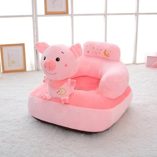 Baby Sofa Seat pig Chair Rabbit Shape Baby Soft Plush Cushion Baby Sofa Seat/SoftbChair for Kids