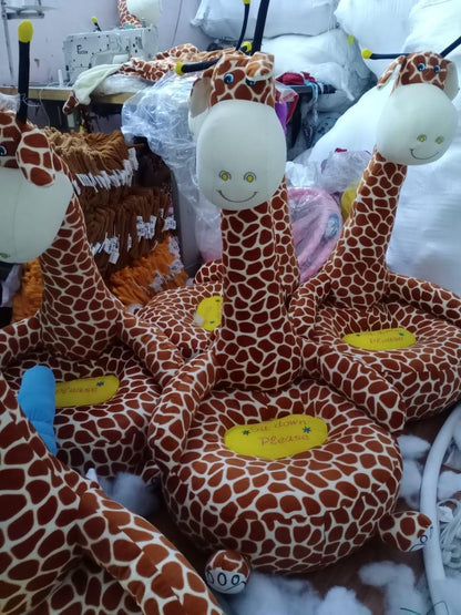 Baby Sofa Seat giraffe  Chair Rabbit Shape Baby Soft Plush Cushion Baby Sofa Seat/SoftbChair for Kids